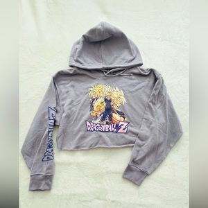 Dragon ball-Z crop sweatshirt size M